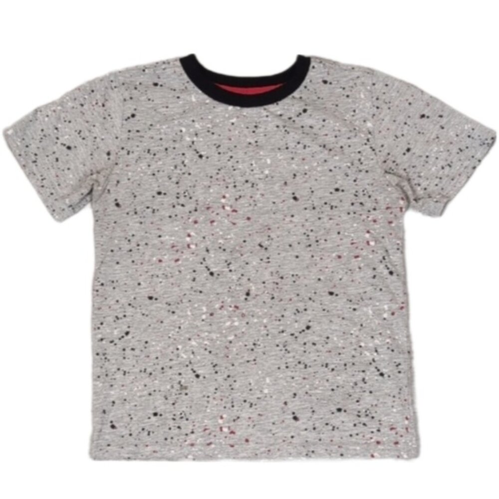 RBX Reebok Paint Splatter Tshirt Short Sleeve Top Athletic Boys Size 12